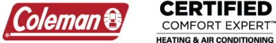 Coleman Certified Comfort Expert heating and air conditioning dealer